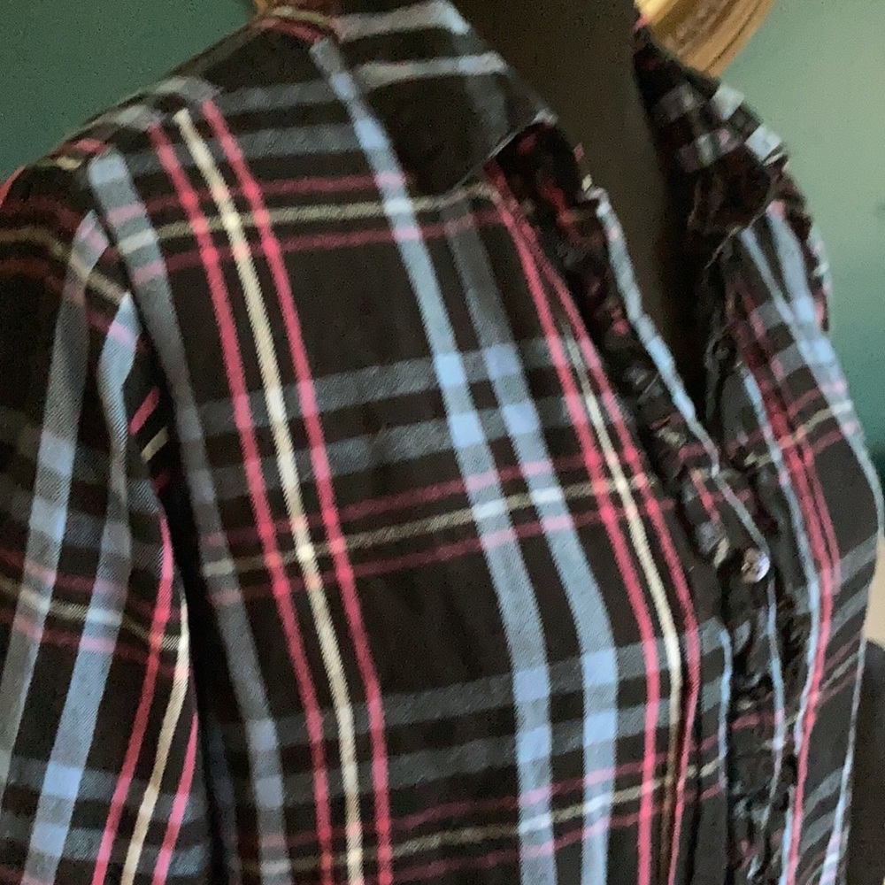 Betsey Johnson Button Down Shirt - Picture 3 of 4